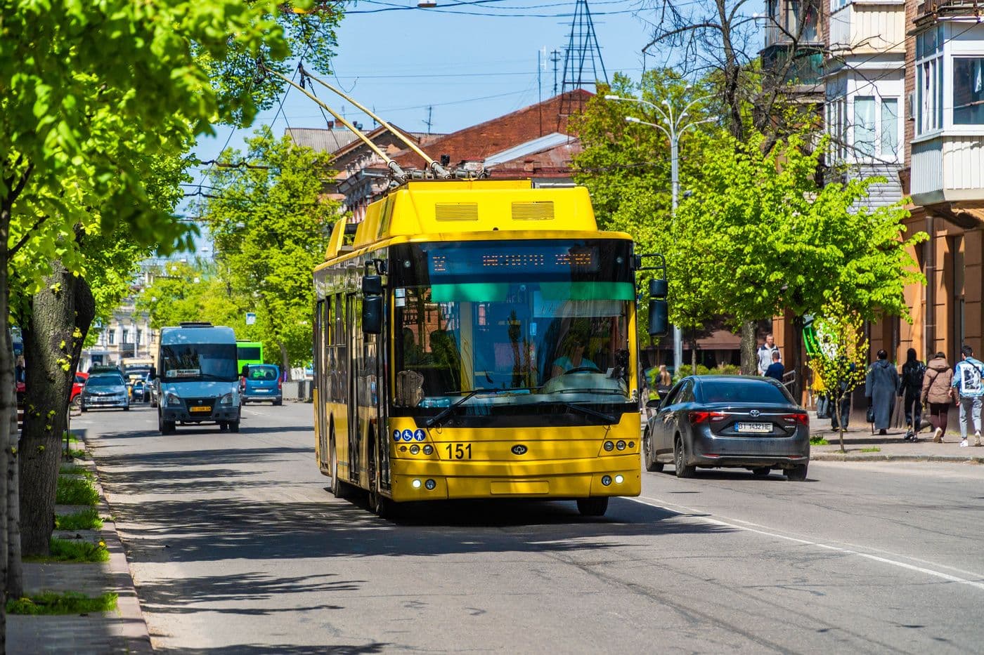 У Полтаві до Київського вокзалу їздитиме тролейбус