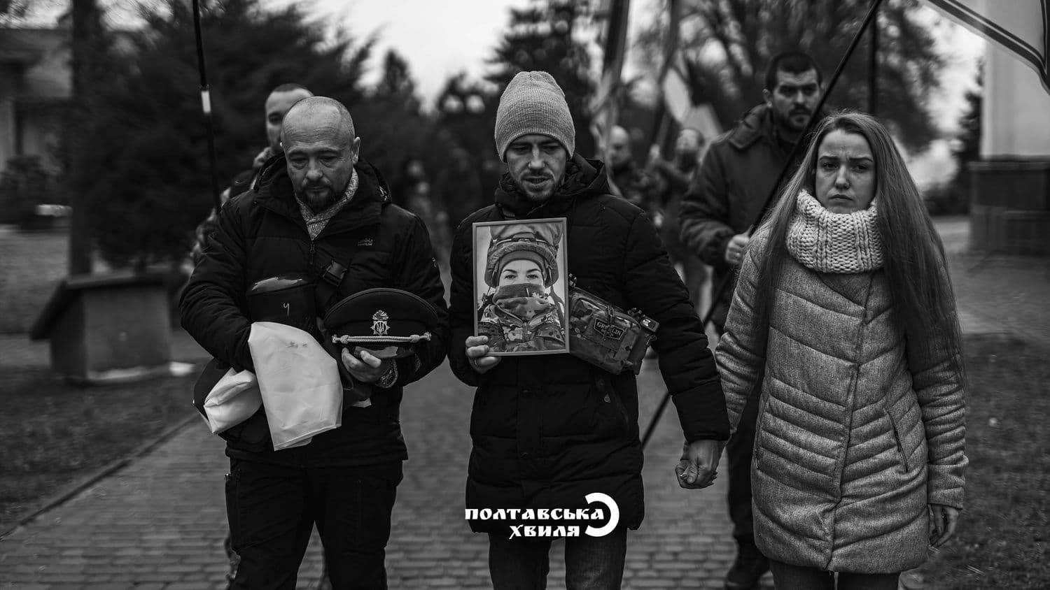 «Пам'ятаємо, помстимося». У Полтаві попрощалися з військовою Наталією Стребковою