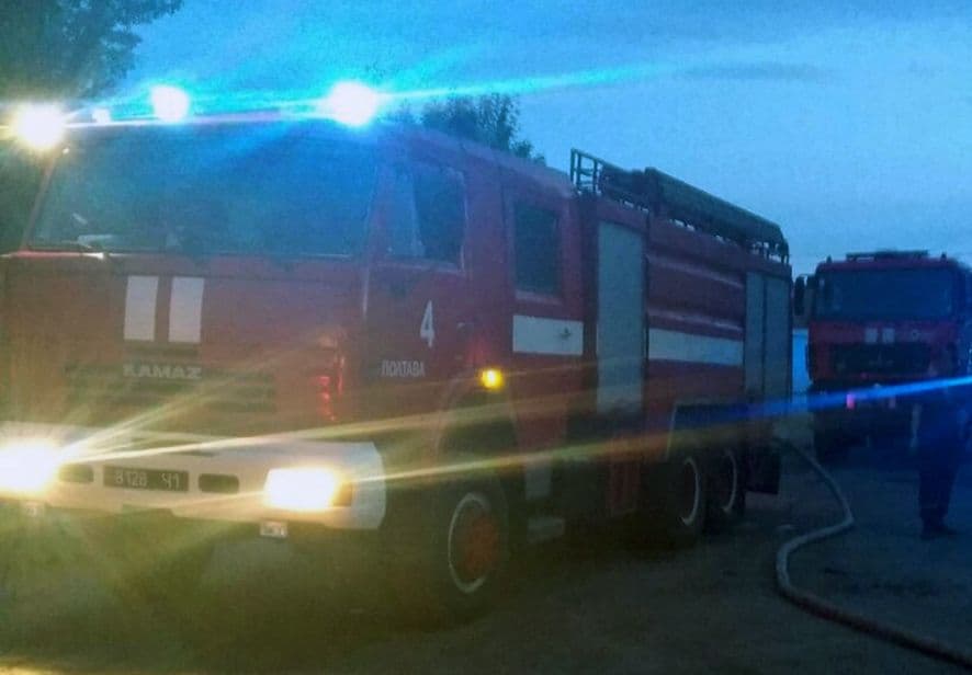 У Полтаві горів будинок