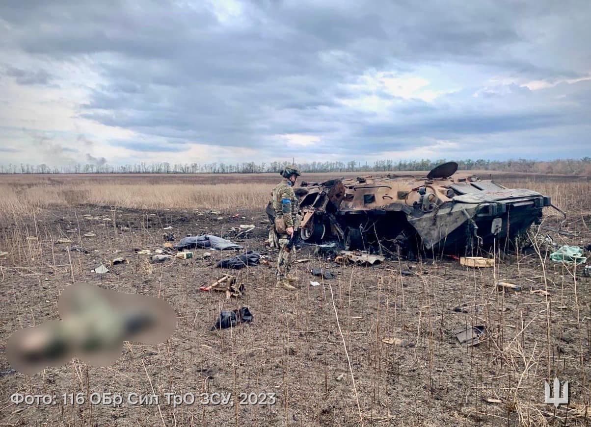 Полтавська тероборона знищила ворожу техніку на Авдіївському напрямку 