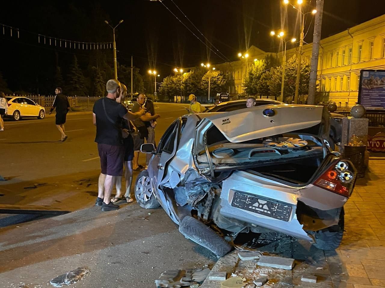 У центрі Полтави сталася масштабна  ДТП (оновлюється)