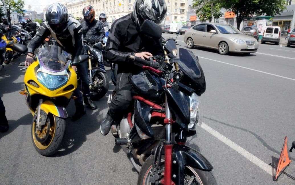 У Полтаві планують заборонити рух мотоциклістам у центрі міста