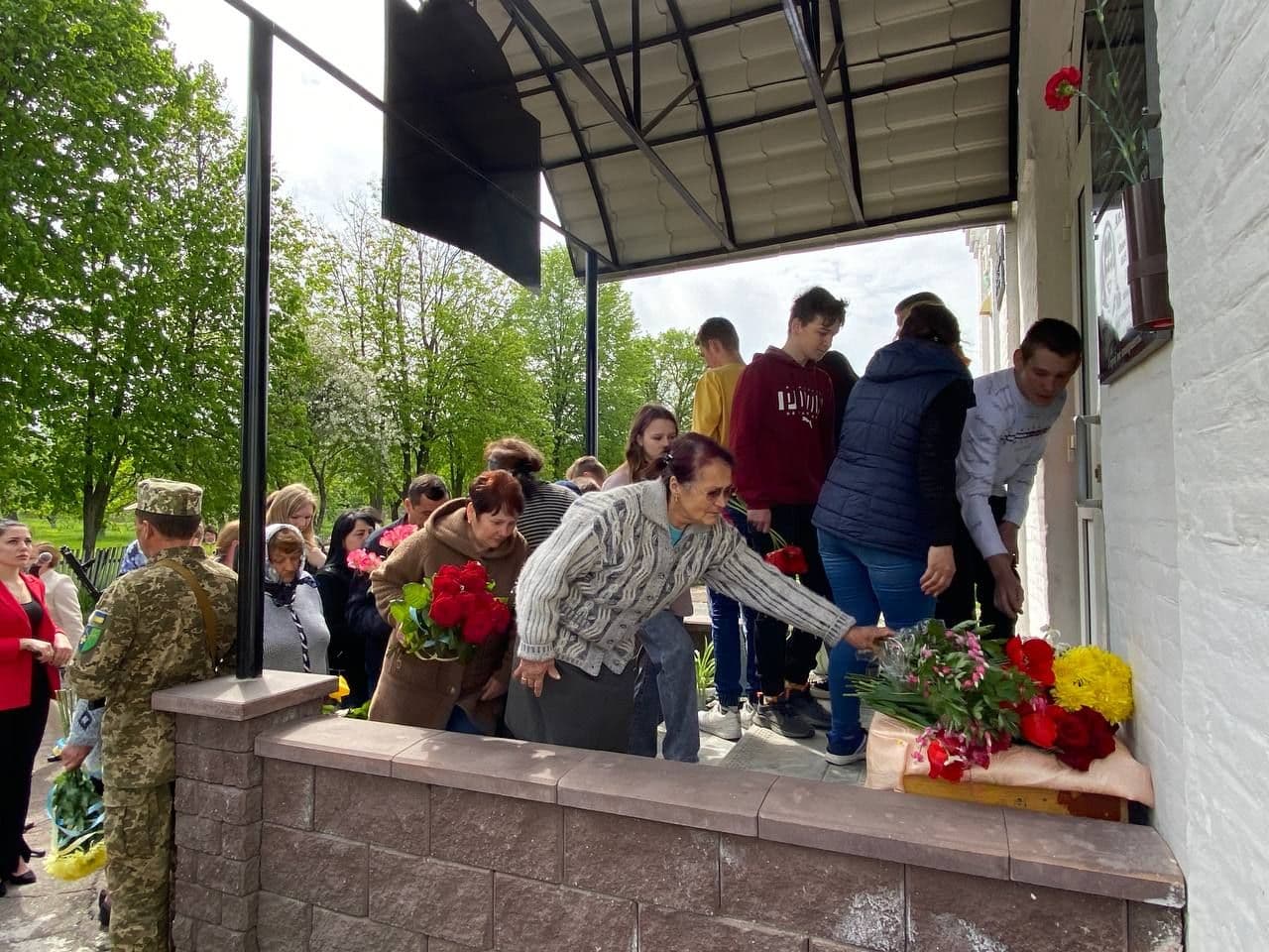 У Лохвиці відкрили три меморіальні дошки загиблим воїнам