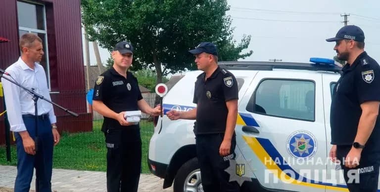 У селі під Гадячем відкрили нову поліцейську станцію
