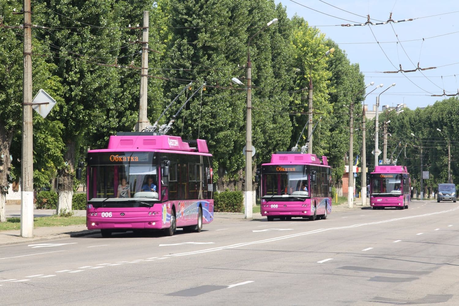 У Кременчуці з 1 вересня пустять додаткові тролейбуси