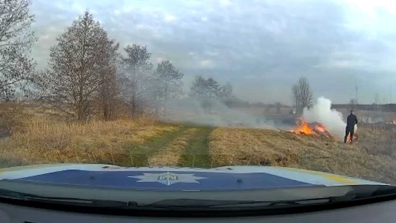 На Полтавщині, спалюючи суху траву, загинув пенсіонер