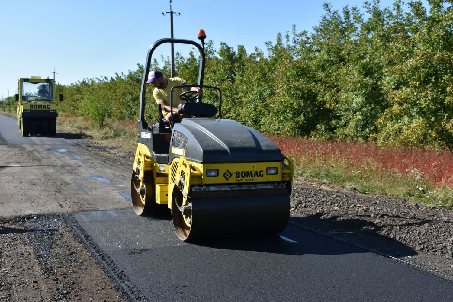 Які дороги ремонтують на Полтавщині цьогоріч