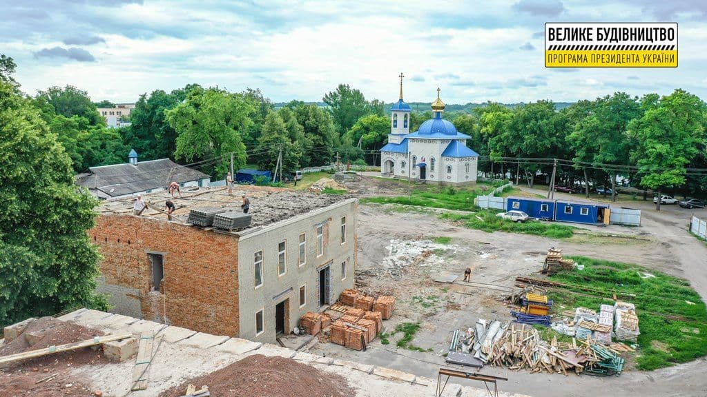 У Решетилівці реконструюють реабілітаційний комплекс «Колос» (ФОТО)