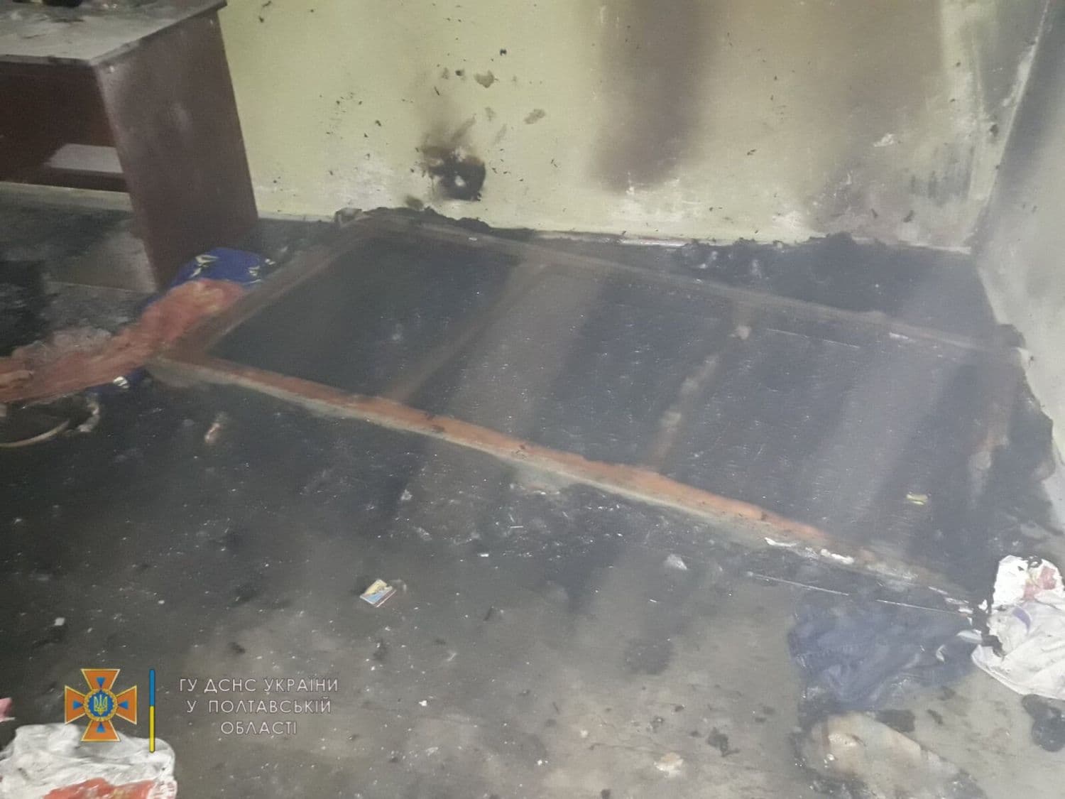 У Кременчуці в квартирі ледь не згорів чоловік