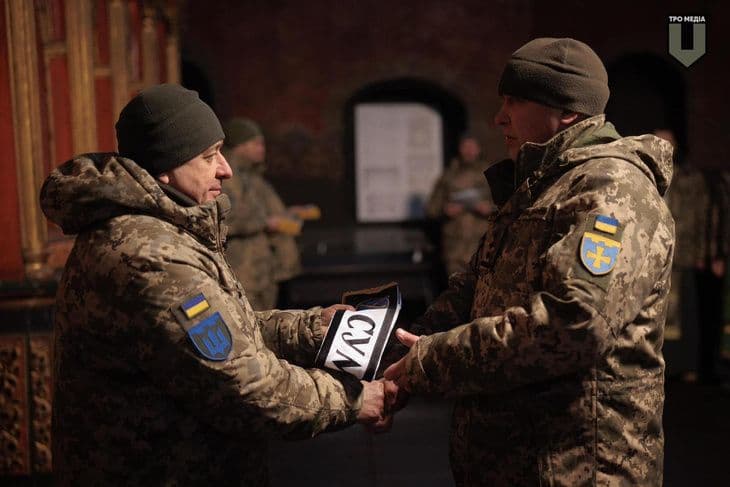 Бригада тероборони Полтавщини отримала відзнаку від Головнокомандувача ЗСУ