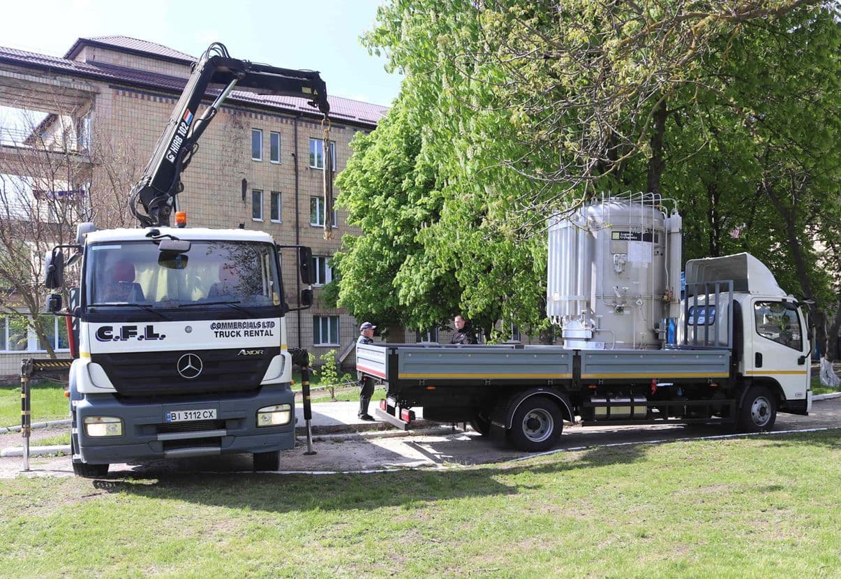 У зіньківській лікарні кисень постачатимуть безперебійно