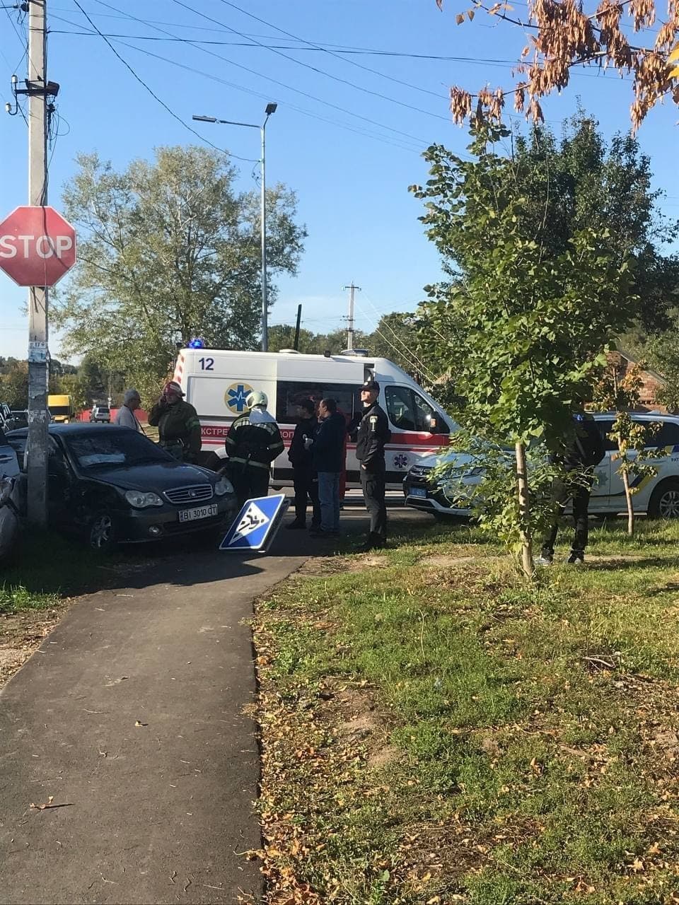 ДТП у Полтаві: три жінки в лікарні