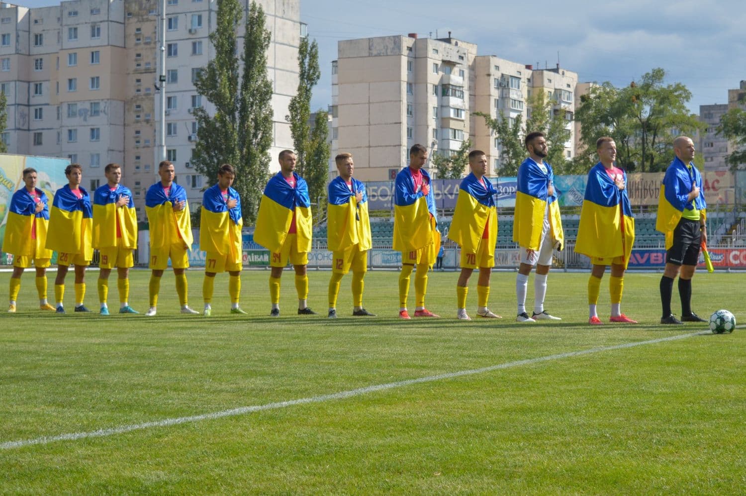 Вперше з початку війни у Полтаві проведуть футбольний матч