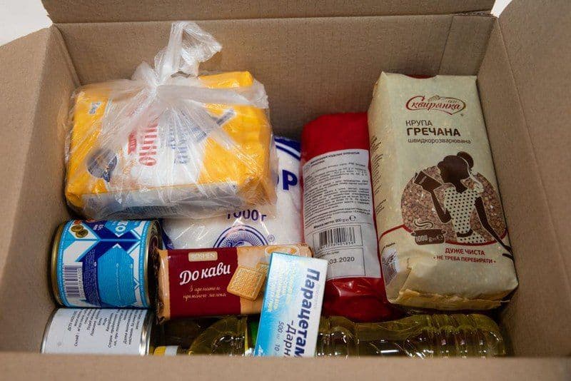 У шести громадах Полтавщини видаватимуть безкоштовні продуктові набори