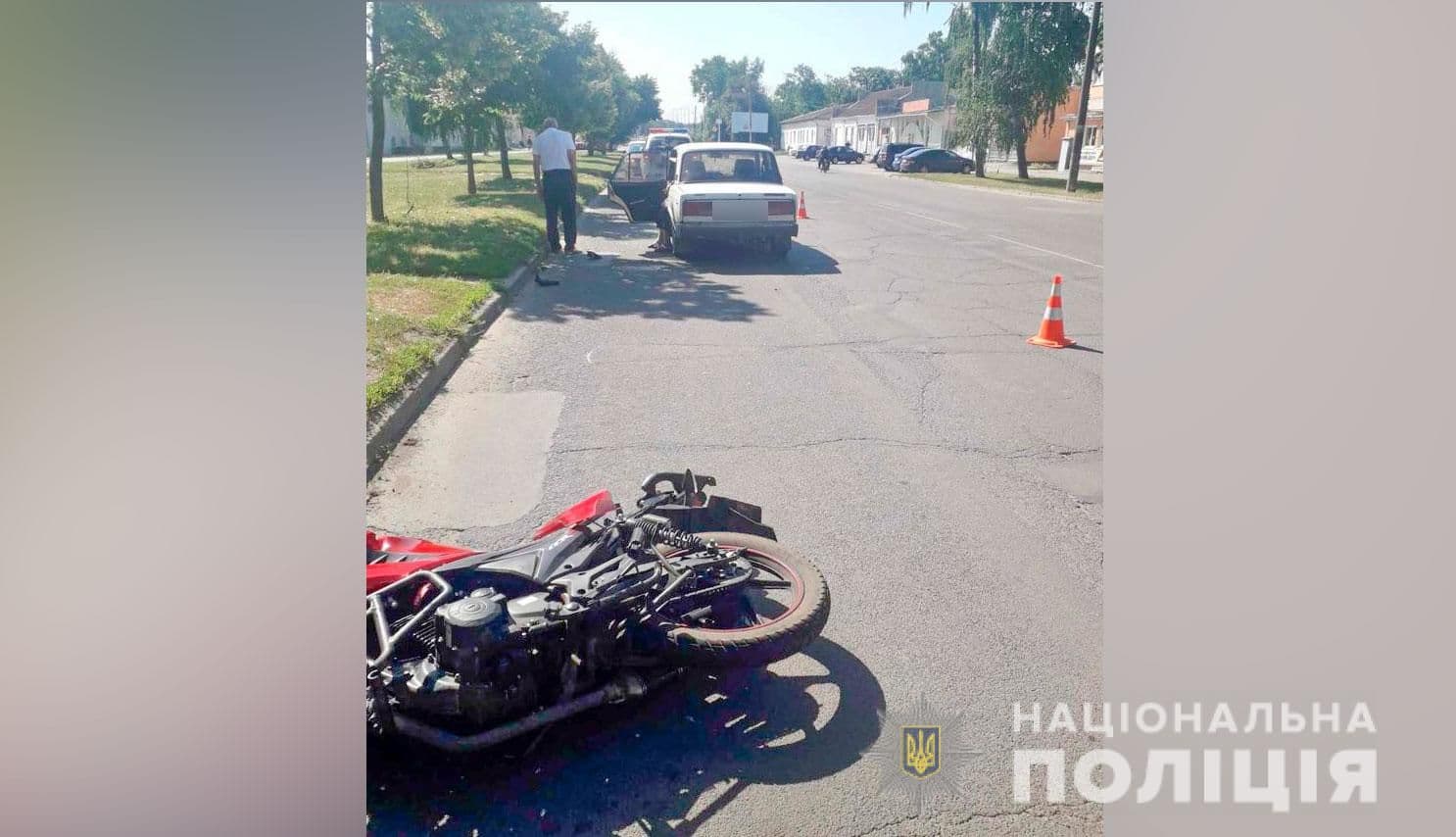 У Миргороді травмувався мотоцикліст
