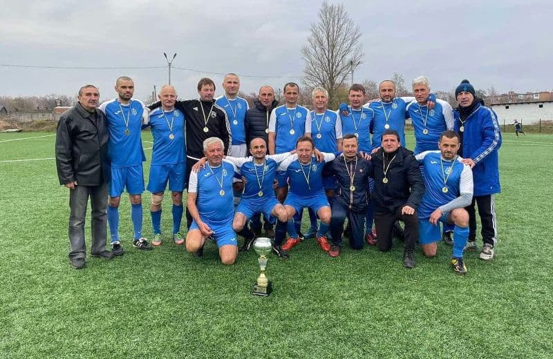 На Полтавщині визначили чемпіонів з футболу серед ветеранів