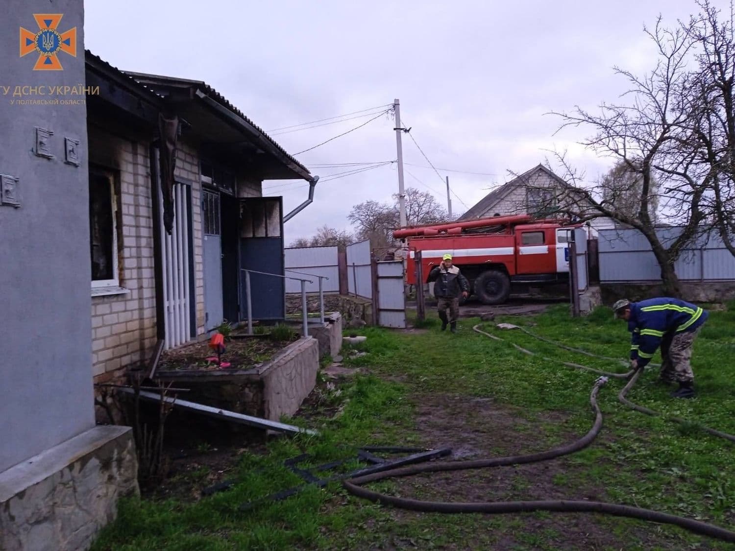 У Кременчуцькому районі в пожежі загинула жінка