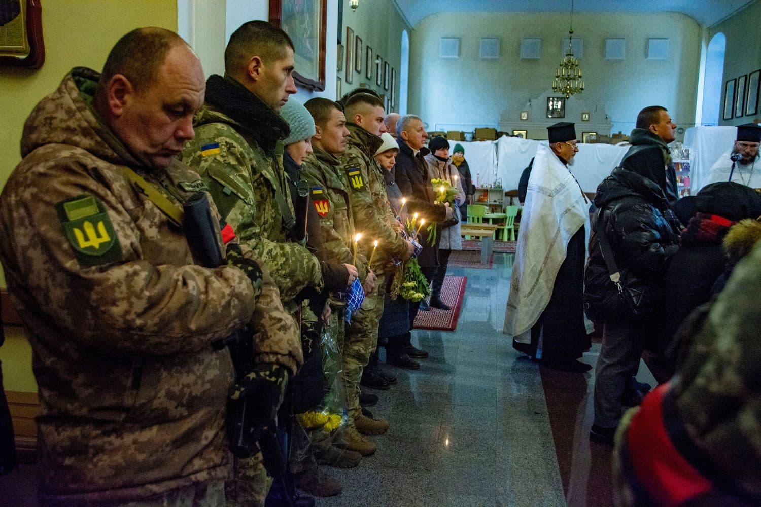 На Полтавщині попрощаються з бійцем Віктором Скороденком, який загинув неподалік Соледару
