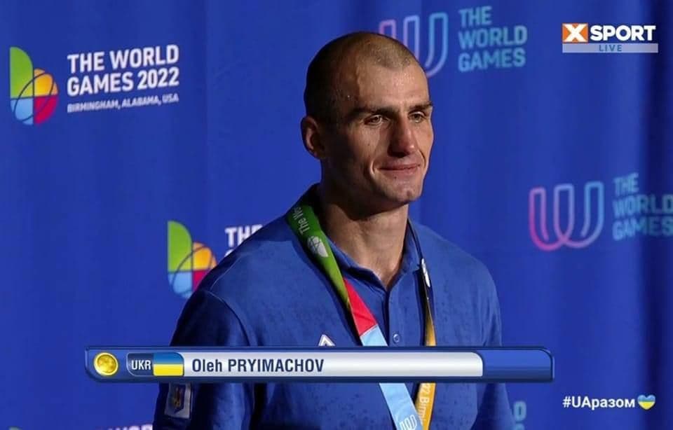 Олег Приймачов із Полтавщини виграв "золото" на Всесвітніх іграх-2022