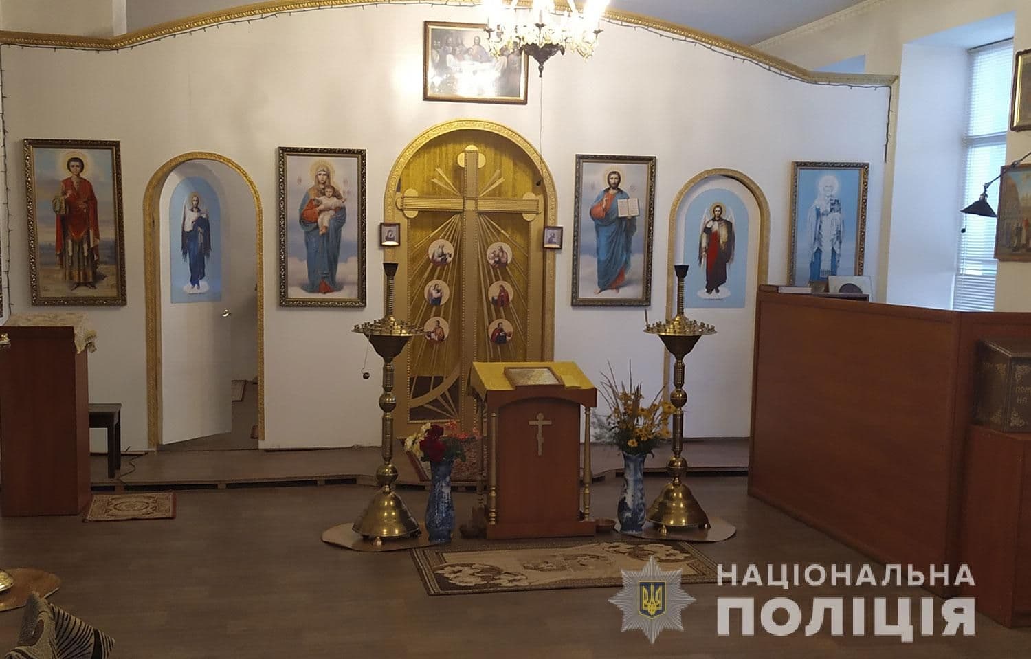 Встановили особу, яка обікрала храм на Пирятинщині