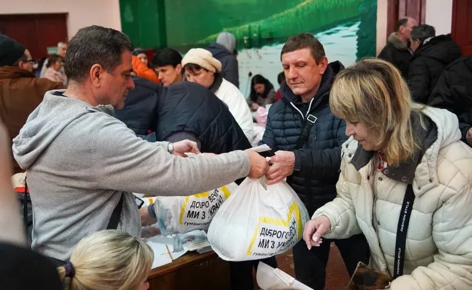 12 травня у двох громадах Полтавщини переселенцям роздаватимуть продуктові набори