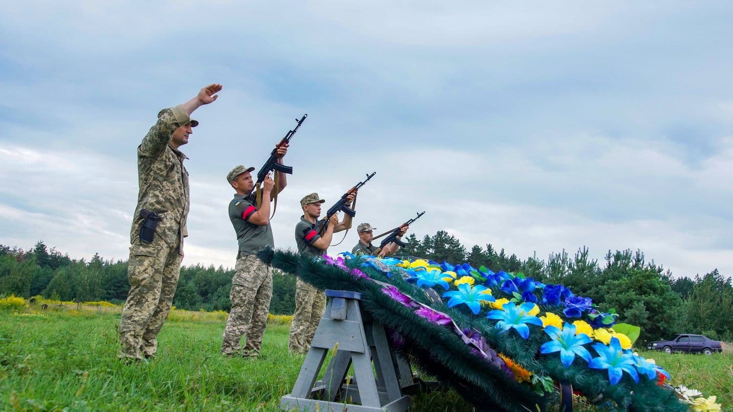 На Полтавщині попрощалися з п'ятьма загиблими воїнами