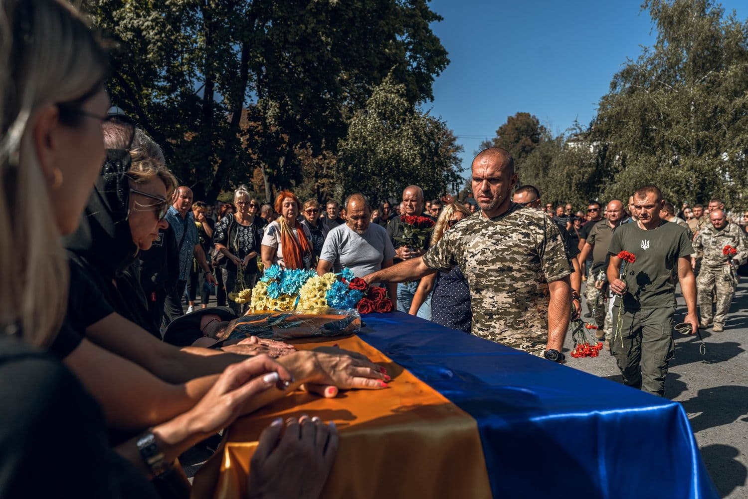 «Не боявся смерті»: Полтава провела в останню путь Володимира Черниша