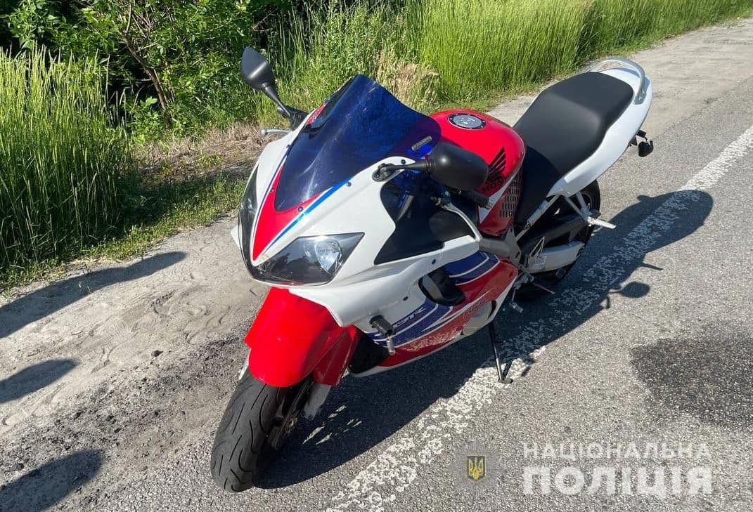 На Полтавщині сталося дві ДТП за участю мотоциклістів