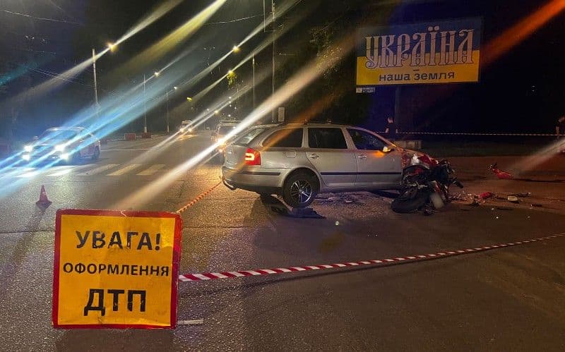 Вручили підозру водієві, який у Кременчуці на смерть збив неповнолітнього мотоцикліста