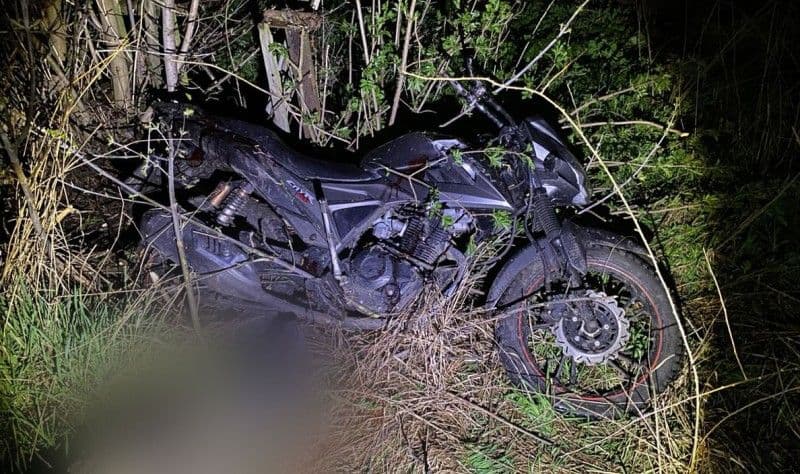 На Полтавщині в аварії загинув мотоцикліст