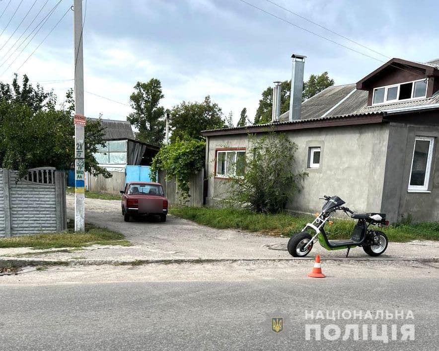 У Кременчуці водій «ВАЗ» зіткнувся з велосипедистом