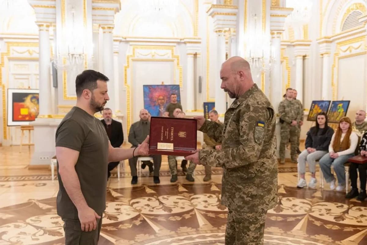 Президент вручив орден «Золота Зірка» Едуарду Сабаніну з Полтавщини