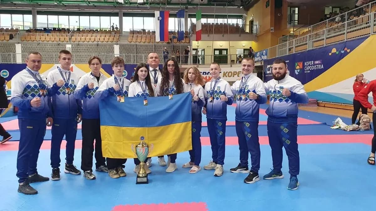 Полтавські таеквондисти здобули 17 медалей на чемпіонаті Європи