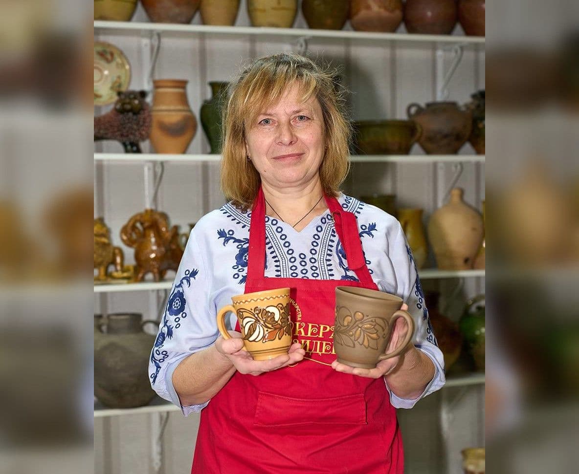 «Творчість дає бажання жити» — опішнянська гончарка про свої роботи