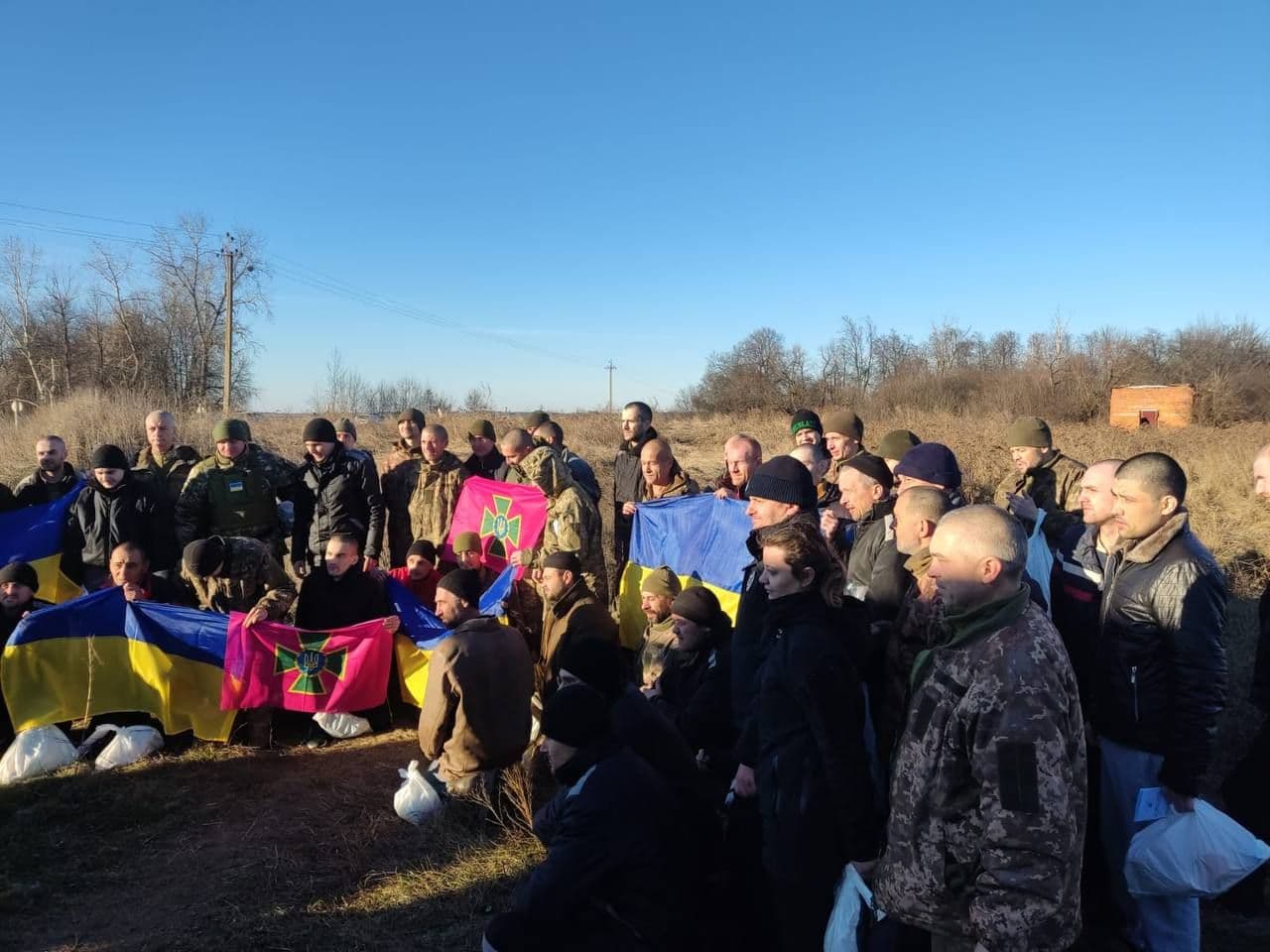 60 воїнів повернулися додому з російського полону