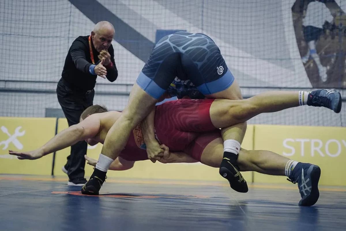 У Полтаві проводять чемпіонат України з греко-римської боротьби