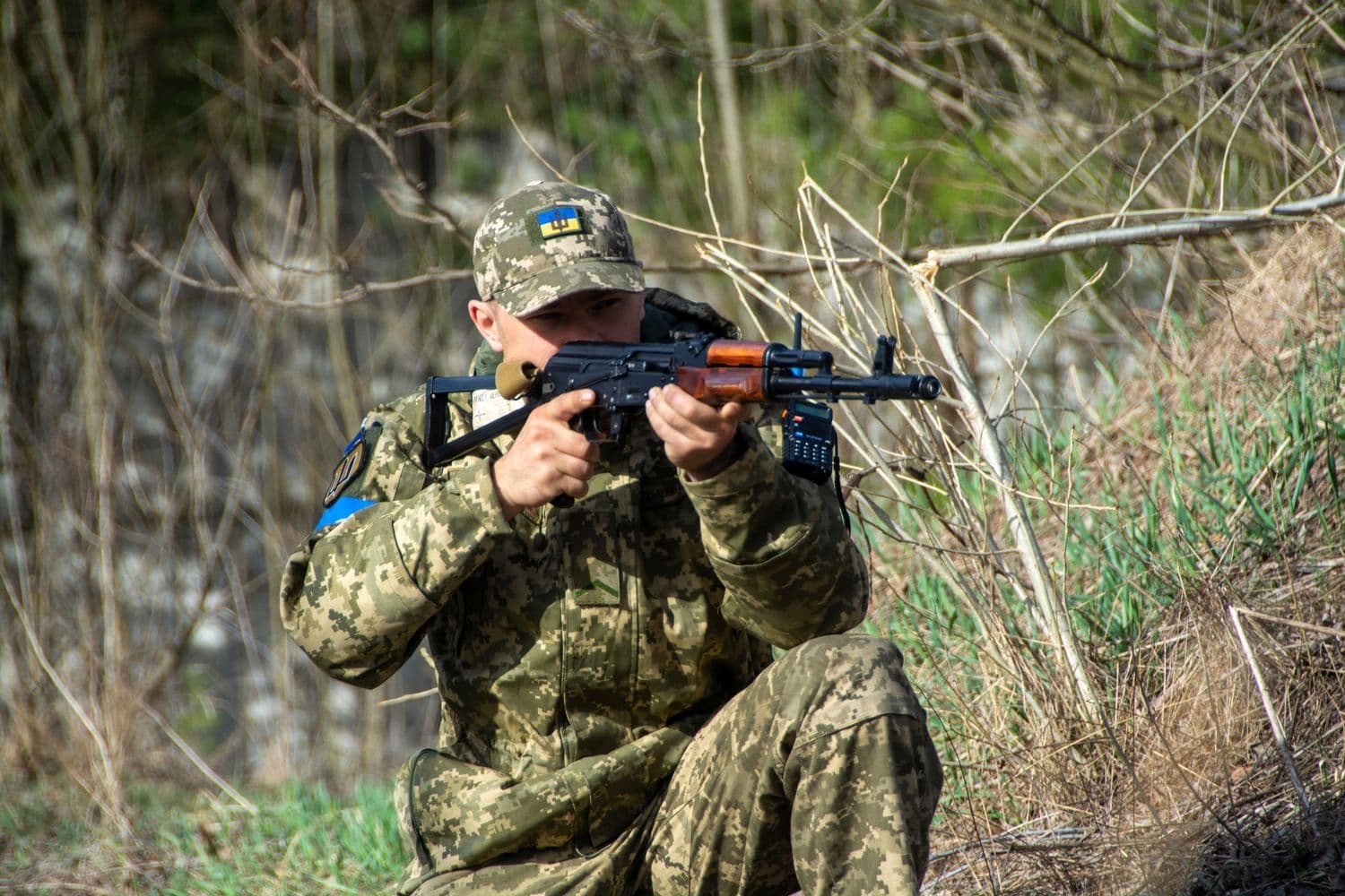 Під Полтавою пройшов навчання черговий підрозділ тероборони (фото)