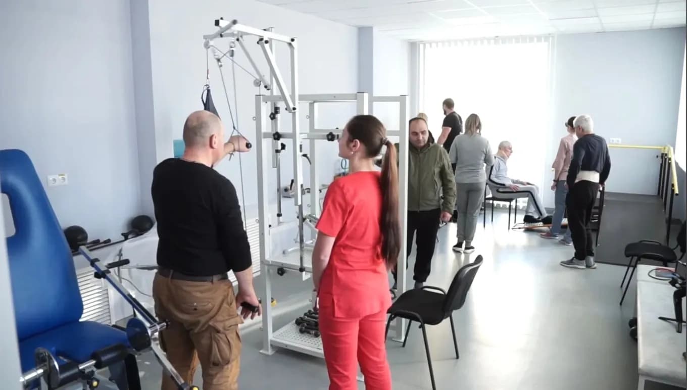 У Лубенській лікарні запрацювало оновлене відділення реабілітації