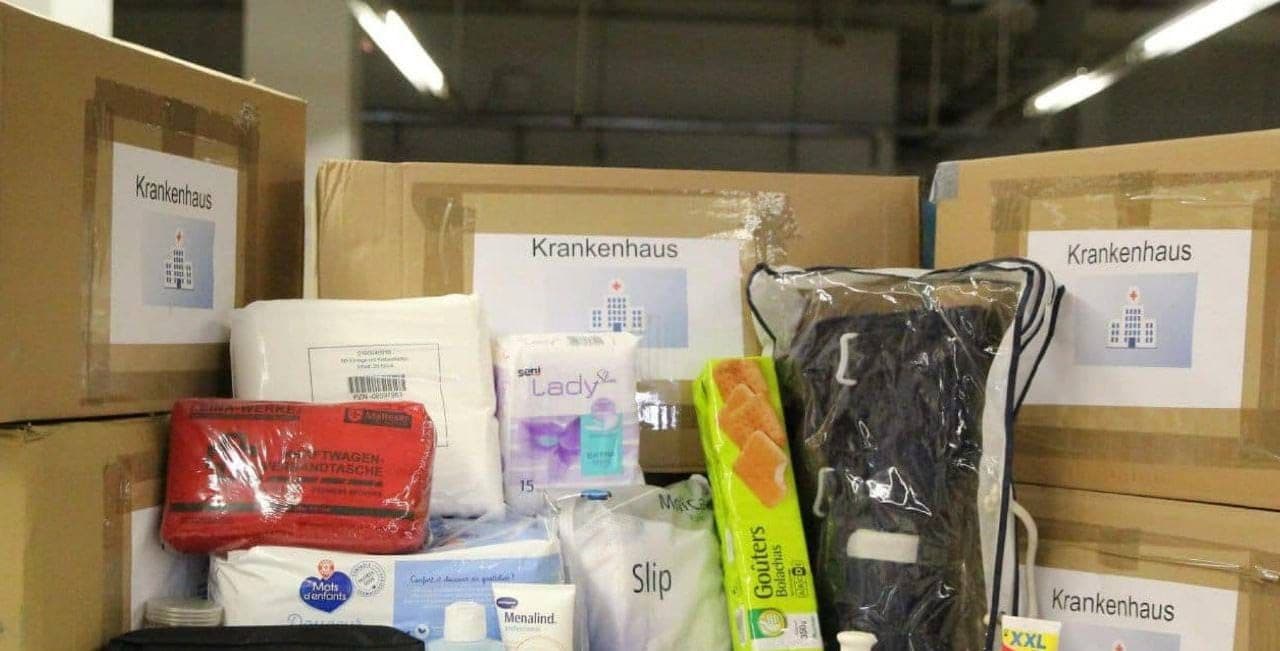 Кременчук отримав гуманітарну допомогу від Німеччини