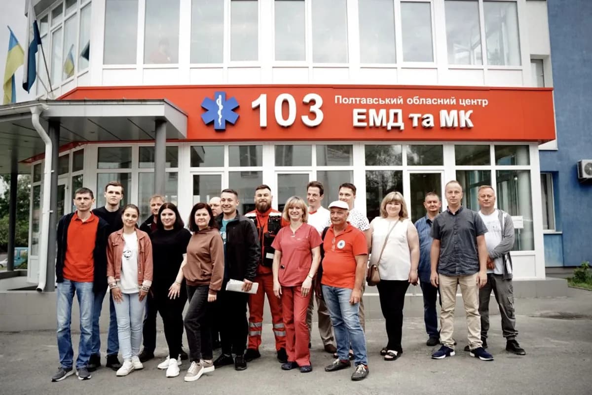 Полтавщина відправила лікарів на допомогу Херсонщині