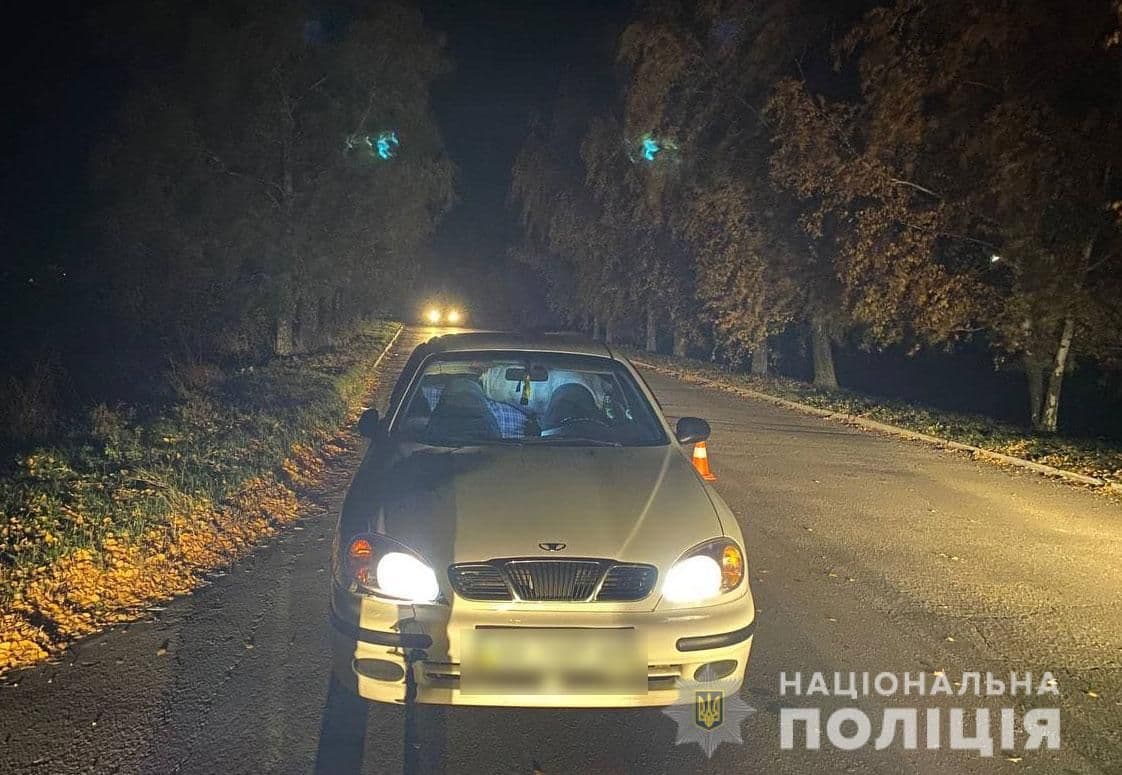 У Гребінці хлопець на Lanos збив підлітка
