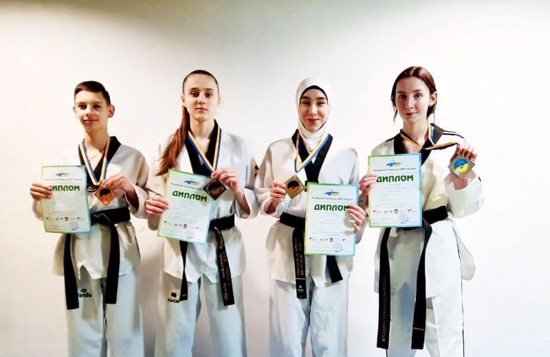 Полтавські тхеквондисти стали медалістами Чемпіонату України