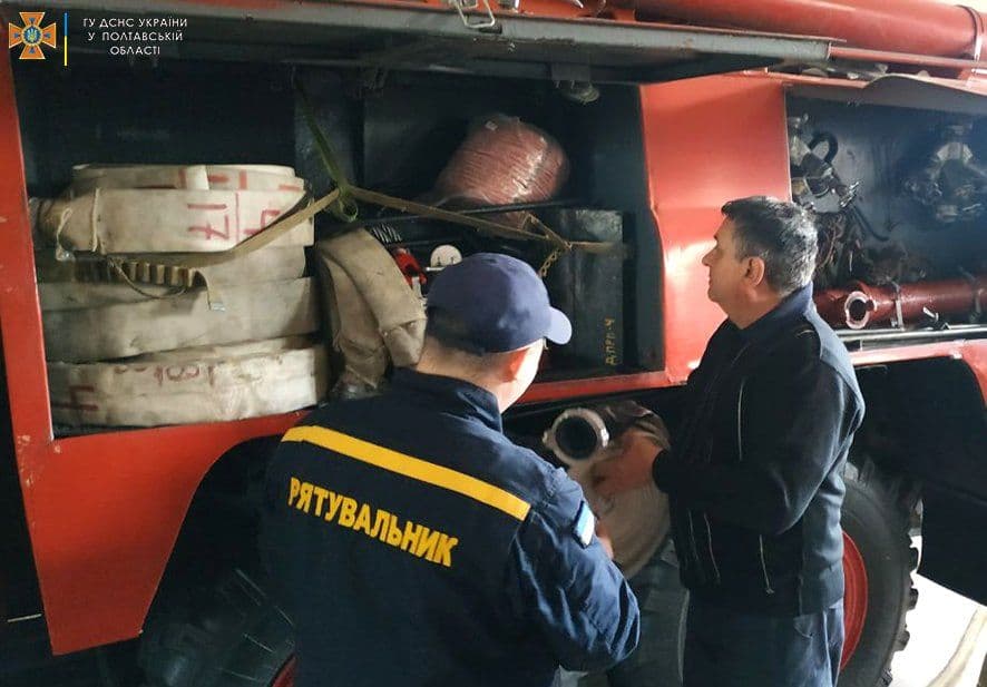 На Полтавщині розпочали навчання добровольчих пожежних загонів