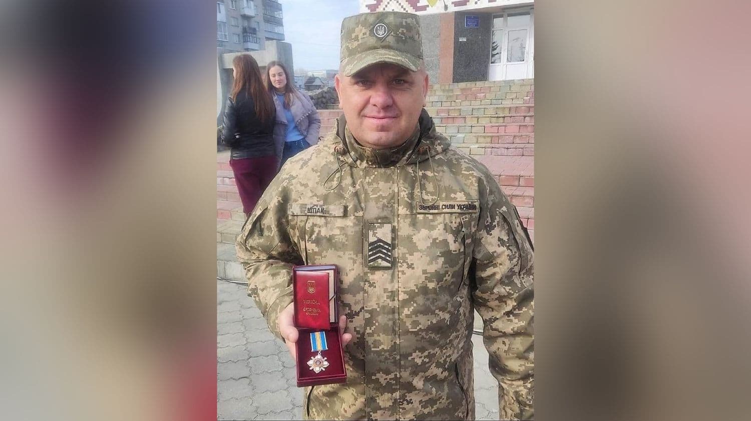 Володимир Шпак з Полтавщини отримав орден «За мужність» з рук Президента