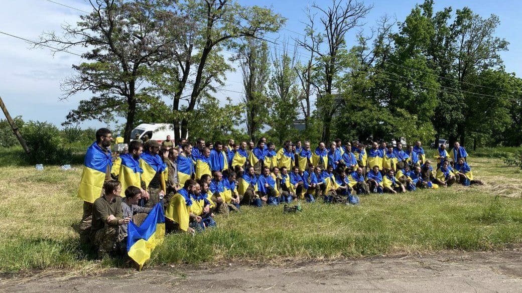 З полону звільнили вісьмох жителів Полтавщини, які боронили Бахмут
