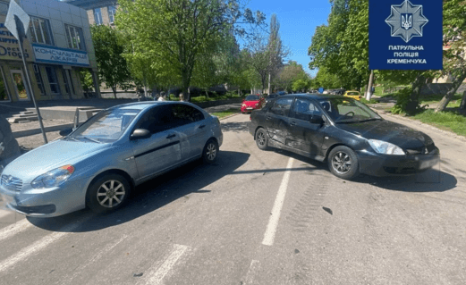 У Кременчуці виникла потрійна ДТП, без постраждалих