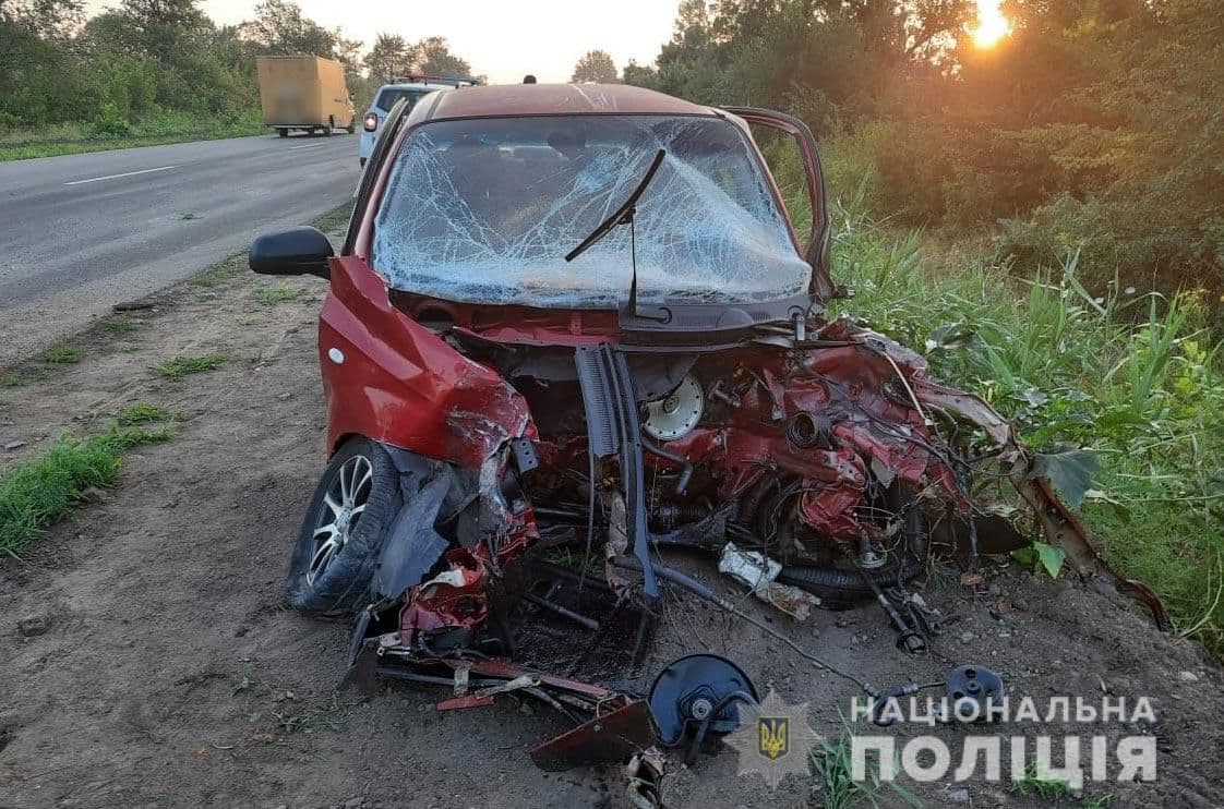 Біля Біликів сталася аварія за участю легковика та вантажівки