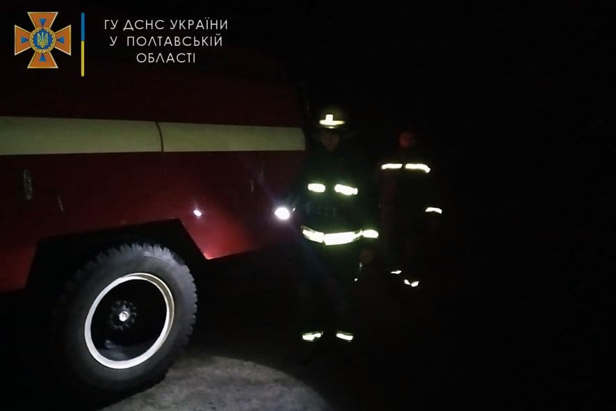 На Полтавщині під час пожежі в будинку загинув чоловік