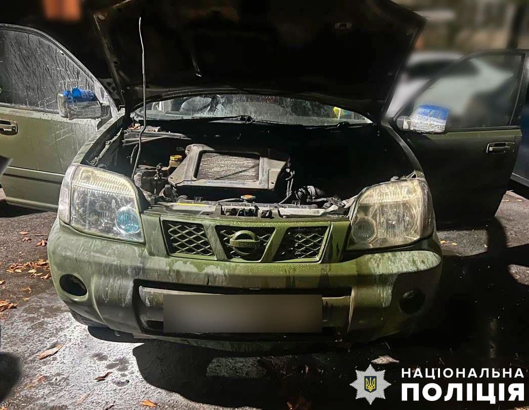 У Кременчуці затримали чоловіка, який підпалив військовий автомобіль