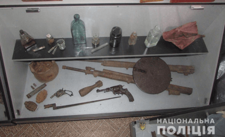 Поліція Полтавщини зловила музейного крадія